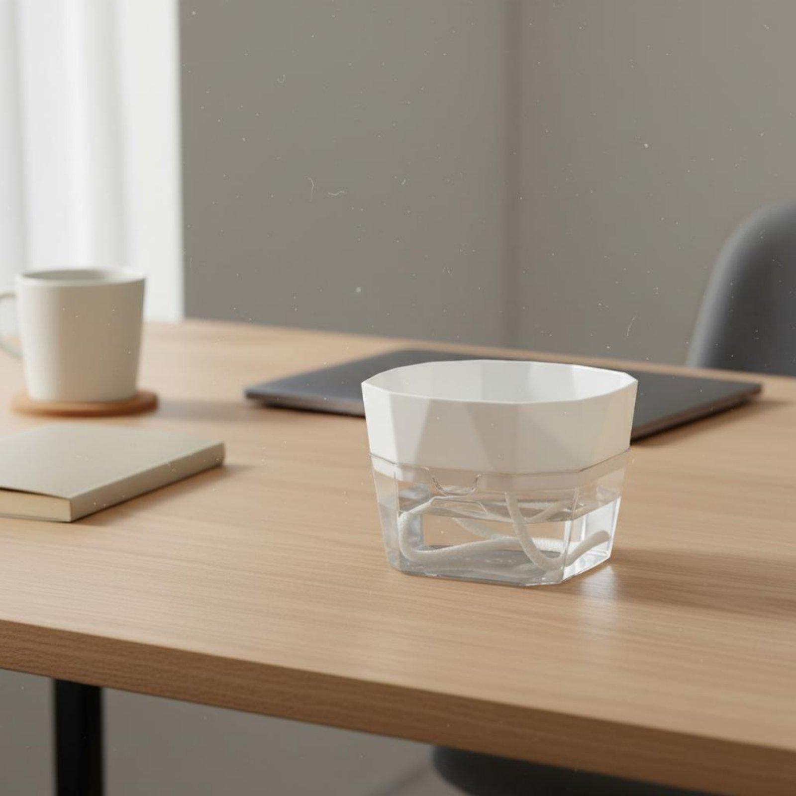 Self-Watering Planter - Vaso Hidropônico de Duas Camadas com